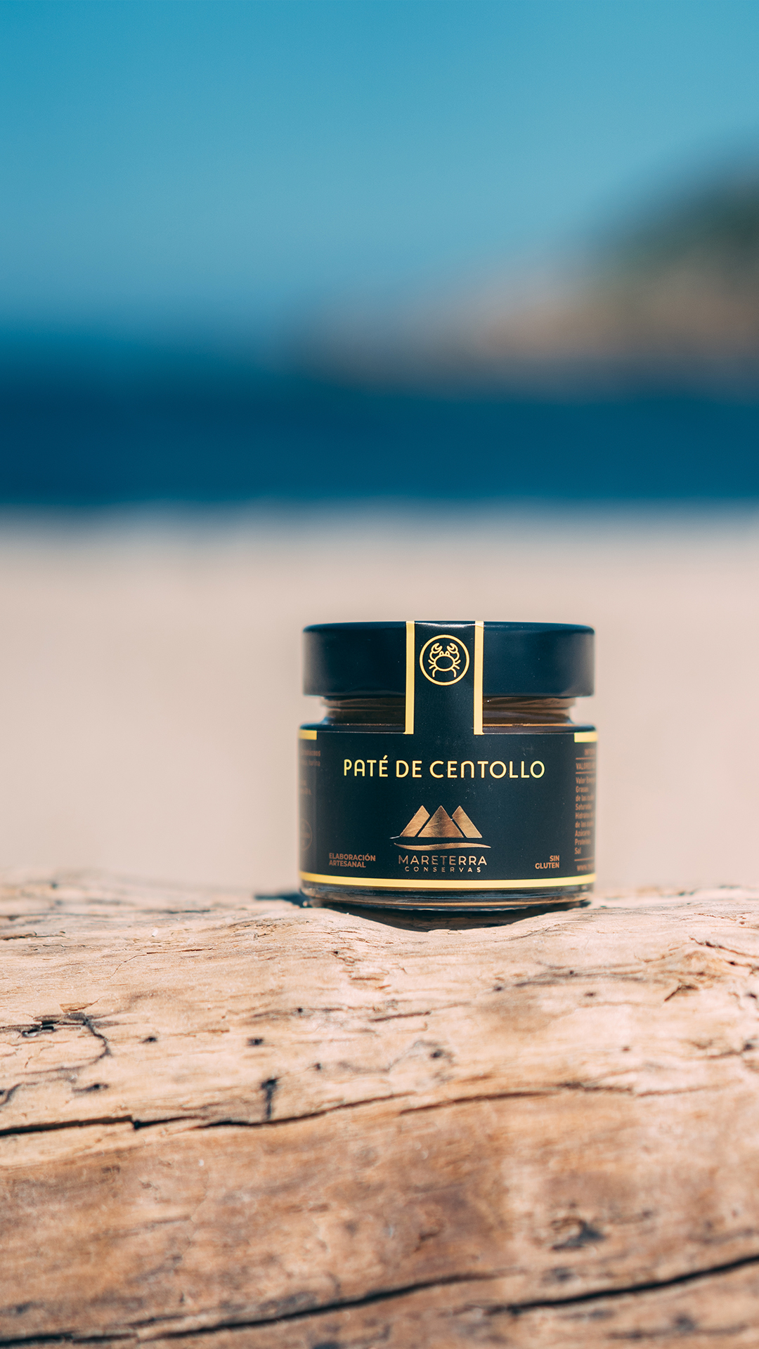 Patés de Mareterra na praia